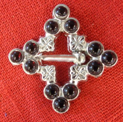 Ring Brooch with Twelve Stones - Image 8