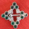 Ring Brooch with Twelve Stones - Image 7