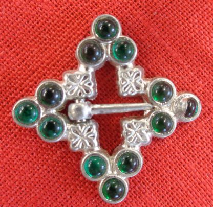 Ring Brooch with Twelve Stones - Image 7