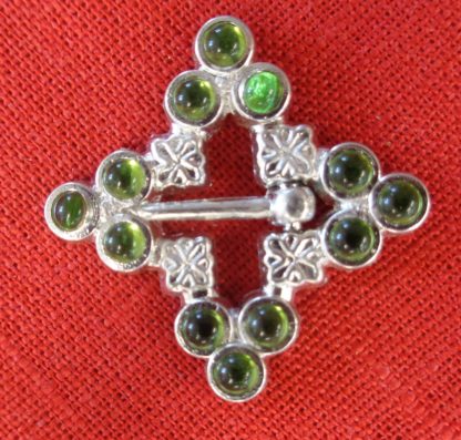 Ring Brooch with Twelve Stones - Image 6