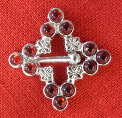 Ring Brooch with Twelve Stones - Image 4