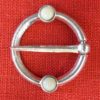 Ring Brooch with Two Stones - Image 9