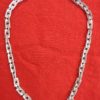 Heavy chain made into a necklace.