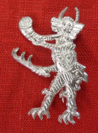 Devil with a Horn Brooch