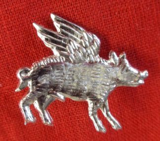 Flying Pig Brooch