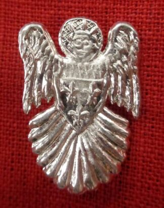 St. Michael with shell brooch