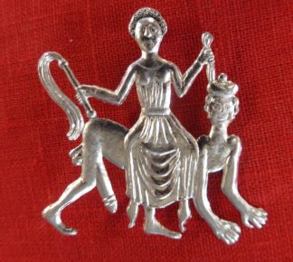 Phyllis and Aristotle Brooch