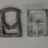 Square shoe buckle with original example