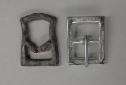 Square shoe buckle with original example