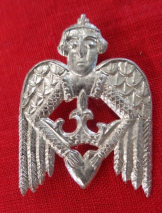 Angel with Heart Brooch