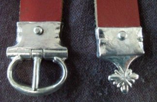 Buckle and Chape with Beveled Sockets