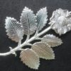 English rose brooch