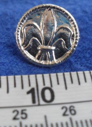 Fleur de Lis Button