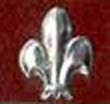 Fleur de Lis Stud