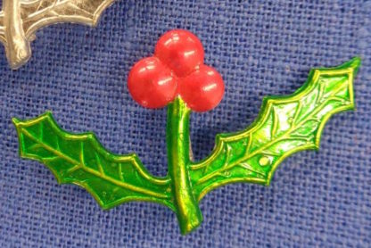 Holly Sprig Brooch - Image 2
