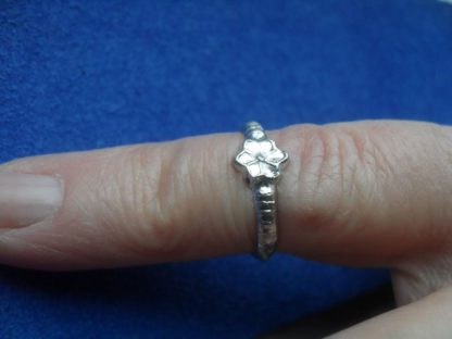 Small Ring with a Flower