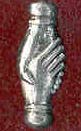 Clasped Hands Stud