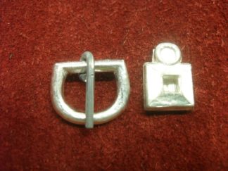 Small Single Buckle / Small Square Chape