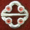 Small Quatrefoil Ring Brooch - Image 3