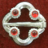 Small Quatrefoil Ring Brooch - Image 4