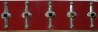 Bar Stud / Mount with Glass Stones (Copenhagen Studs)