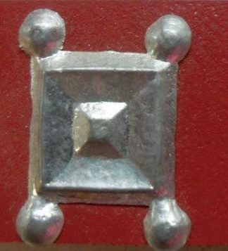Square Stud with Knops