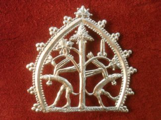 Two in the Bush Brooch (Shrubbery)