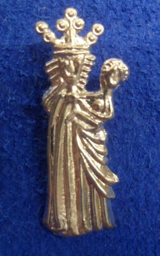 Virgin and Child Badge