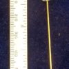 Daisy veil pin with scale