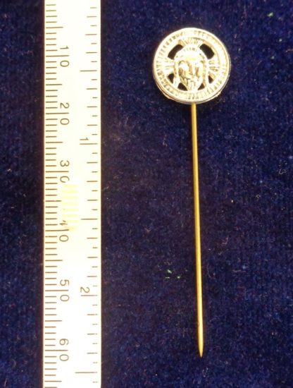 Head of Christ veil pin with scale