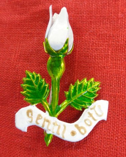 3-D Rose Brooch - Image 2