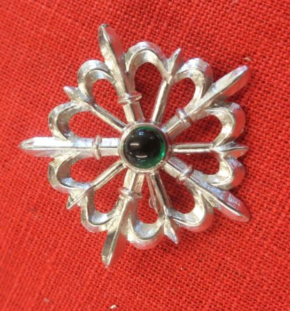 Fleur de Lis Starburst Brooch - Image 7