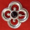 Large Quatrefoil Brooch with Stone - Image 6