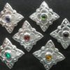 Diamond Brooch with Stone