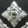 Diamond Brooch with Stone - Image 5