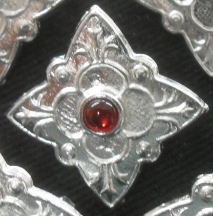 Diamond Brooch with Stone - Image 3