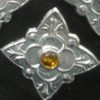 Diamond Brooch with Stone - Image 2