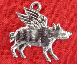 Flying Pig Pendant