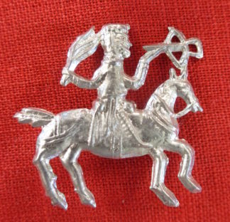 Rider with Crossbow Brooch