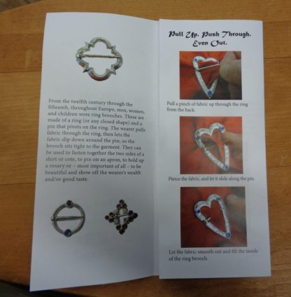 Ring Brooch "Broochure" - Image 2