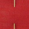King's head veil pin, full length