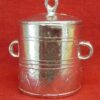 Toy cooking pot with the lid on