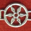 chaplet decoration with openwork star