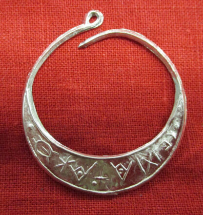 Half-Moon Temple Rings - Image 3