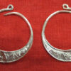Half-Moon Temple Rings