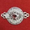 Interlocking clasp with stone - rose