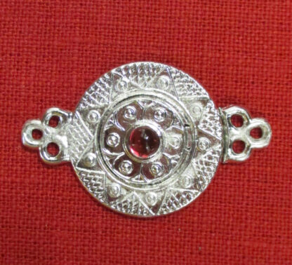 Interlocking clasp with stone - rose