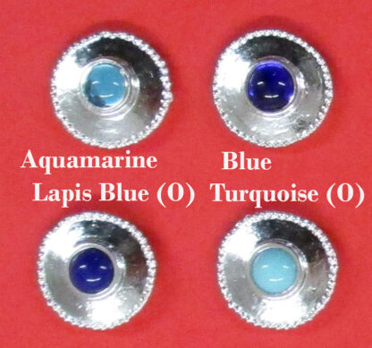 four blue stones compared