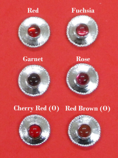 six red stones compared