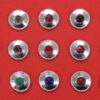 Color selection of buttons with stones